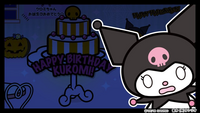 今日10月31日は、年に一度のクロミの誕生日です!。
しかし、いったい何があった???。 