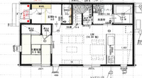 新築を予定しており、下記添付の間取りでの建築を予定しています。 今から設備打ち合わせに入るのですが、ホスクリーンの配置位置、配置個数について皆様のご意見をいただければありがたいです。 当方は3人家族です。
 脱衣所がなく、洗面所に配置すると洗濯をする時やお風呂に入る時などに邪魔になるのではと思いながら、和室には2本付けようかと思っています。
 風呂場に付けるのはありえない判断でしょうか？