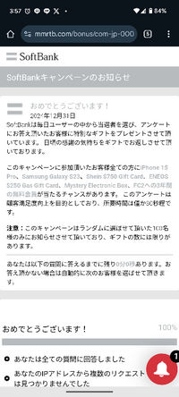 これって詐欺ですよね、公式にキャンペーンと書いてるところがないので… 