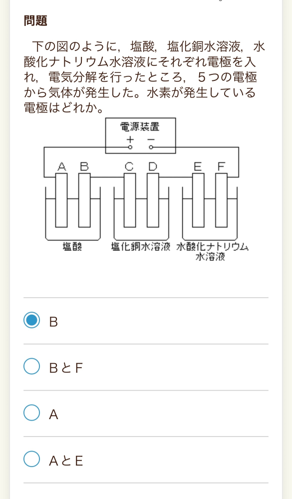 大至急お願いします。 この理科の問題の答え教えてください。