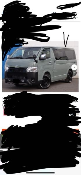 ハイエース8型のこのカラーは人気ないんですか？職人からしたらあ 