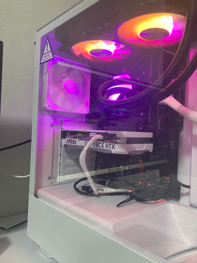 自作PCに詳しい人に質問です。 - 昨日自作PCを組んだのですが、モンテ 