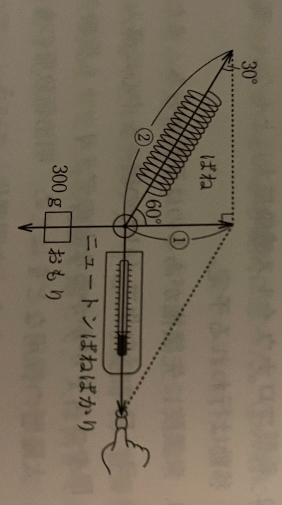 これのバネにかかる力が6ニュートンなのはなんでですか？