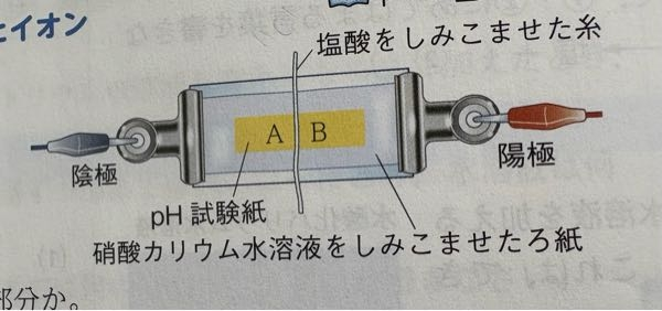 なぜAだけしか色が変化しないのか教えてください