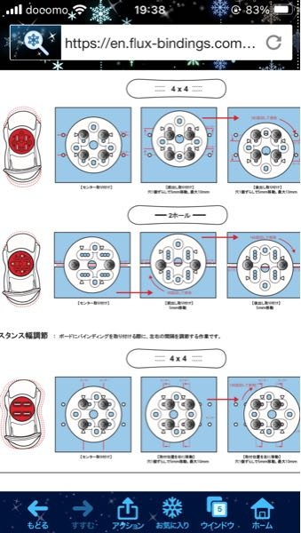 FLUXのビンディングサイズですが、MとLどちらが良いでしょうか？ネット