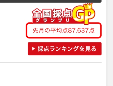 ジョイサウンドの全国採点について、Webにて先月の平均点を確認できますが、この平均点、 サイトから確認できるランキング入りユーザーの平均点と絶対に合わないのですがどういうアルゴリズムで計算されてるのでしょうか？中には1人しか歌ってないのに、その1人の点数と合わないこともあります。