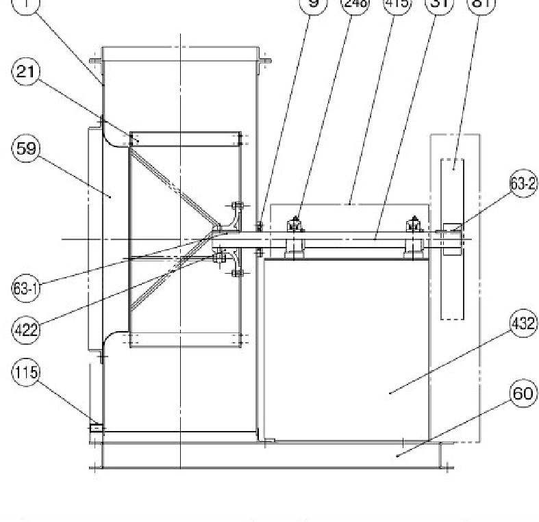 空調設備のピローブロックについて質問です。 排風機ファンのプーリー側に2つピローブロックが付いてるタイプについてですが、 プーリー側に引き抜くのにプーラーの爪が届かない場合、引き抜くのにいい方法は何かありませんか？