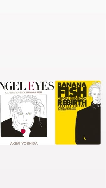 BANANAFISHについてです！ BANANAFISHの公式ファンブックが欲しいのですが吉田秋生のイラストが沢山載ってるのがいいです！このふたつでどちらがおすすめでしょうか？