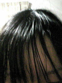 前髪が午後になるとこのように小さな束のようになってしまいます 夜髪 Yahoo Beauty