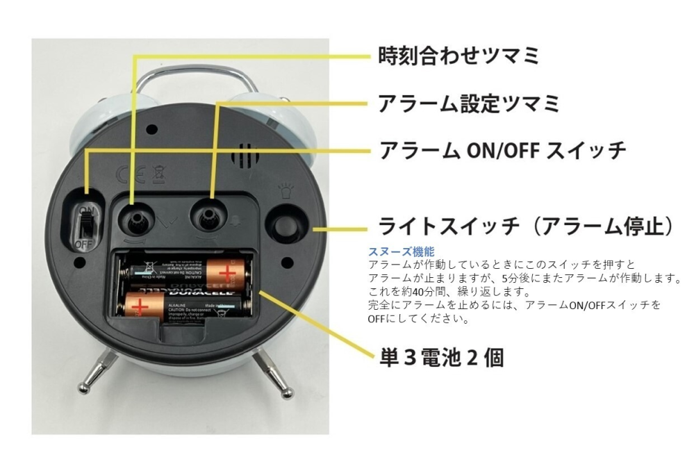 時計のつまみ？時間やアラーム調整するつまみ（画像真ん中あたりの回すやつ）。 １００均でそれが欠けているのを買ってしまったんですが・・つまみだけって売ってますか？ （画像の時計じゃないけど、これと同じと思います）