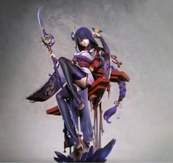 原神の雷電将軍のフィギュアでこの画像のフィギュアをよくメルカリ