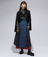 HARE×adoコラボプリーツレイヤースカート