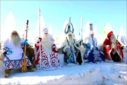 ロシアのサンタさんは色んな種類がいるんですか？