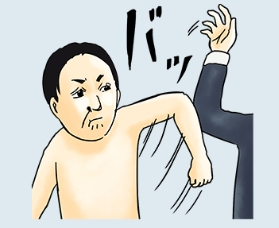 ギャグマンガ日和のスタンプについて このスタンプのおじさんが出てくる話、どれかわかる方いらっしゃいますか・・・？