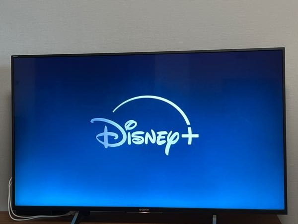 ディズニーテレビ　DVDも再生 ディズニープラスに入りましたが、テレビに繋ぎたいんですが、このまま