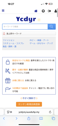 購入希望者がいるため、他の方は購入しないでください。 詐欺サイトですか？】こちらのサイトで商品を購入しようとして