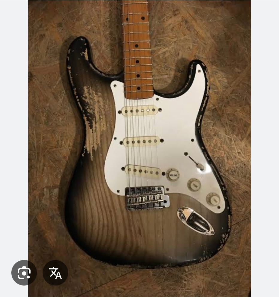 Squier Stratocaster ラッカー塗装 Mod レリック ストラト Squier by