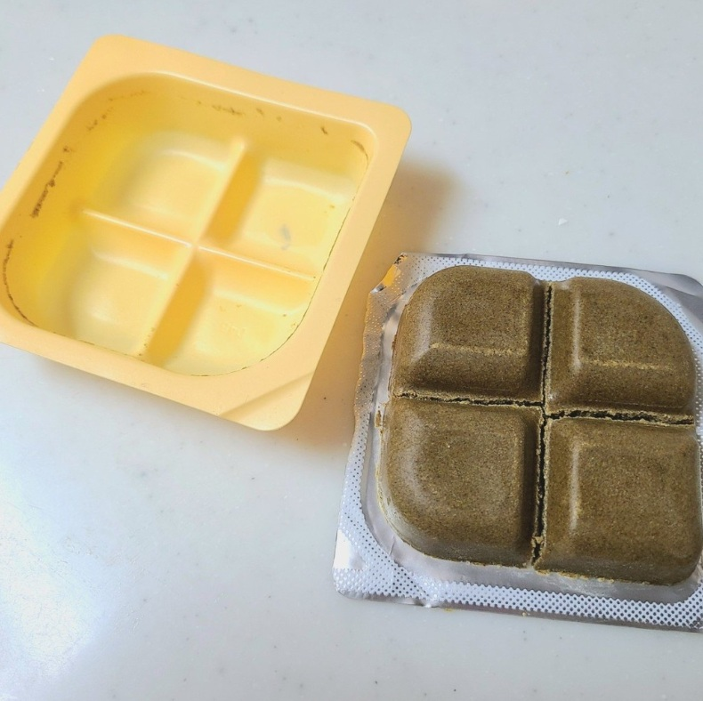 カレールーでよくある4つ割りについて。＜質問＞あれ1個（4つ割りの