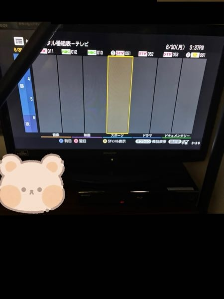 DVDプレーヤーにDVDを入れると読み込み中と出るのですが