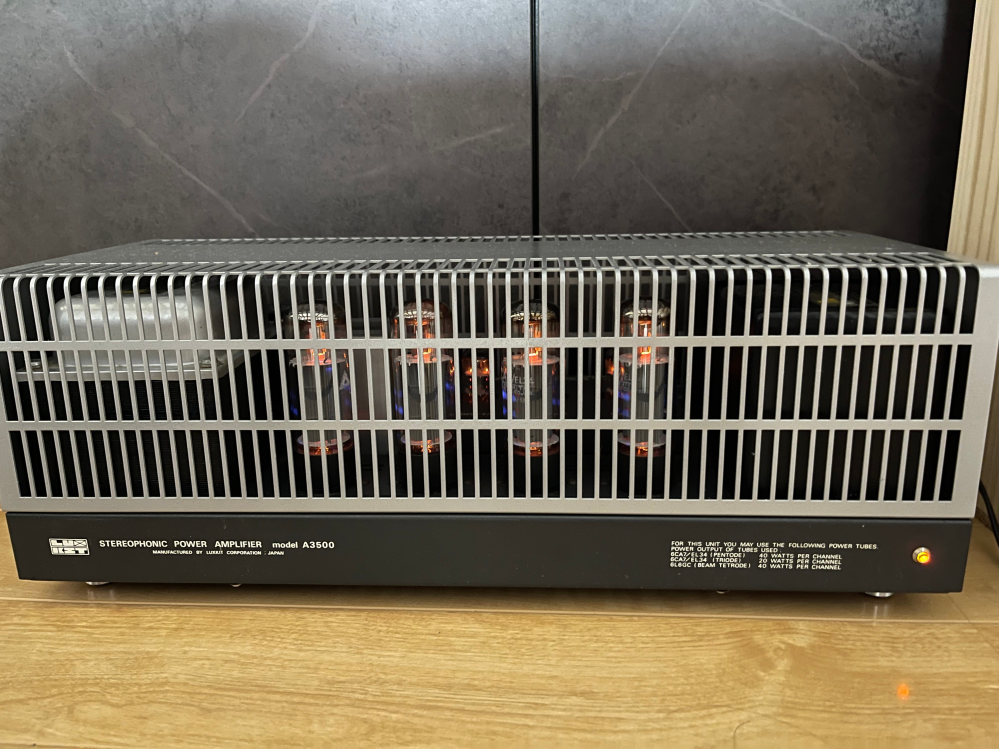 真空管アンプ LUXKIT A3500 整備品　貴重品 NEC  6CA7使用 新品 通販テレビ・オーディオ・カメラ - 真空管アンプ LUXKIT