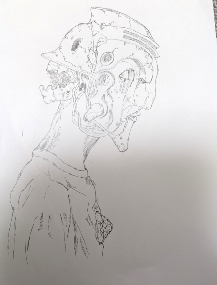 中二です下の画像は、去年の6月くらいに描いた絵なんですが、上手いか