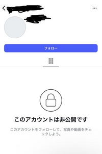 画像のように、こうなってる場合ってブロックされてるってこと