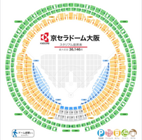 7月26日京セラドーム大阪であるTWICEのLiveに当たりま