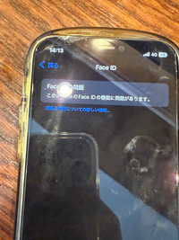 iPhone12 128GB グリーン Face ID 使用不可 iPhone12のFaceIDが使えなくなり困っています。 - 突然