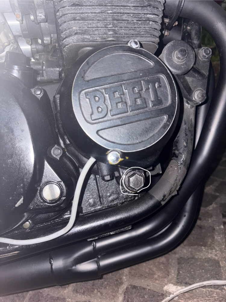 零*様 GS400マフラー車検用にでも 値下げあり GS400/GSX400E/ザリ/ゴキ 猪管3 メガサイクロン 外伝 無地 ハス
