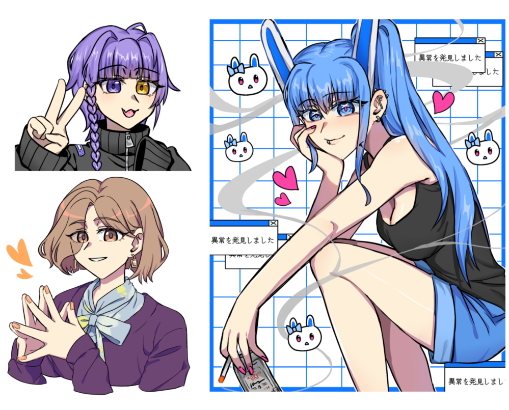 イラストレーター志望の中学2年生です。小3の時から絵を描き始めて、小