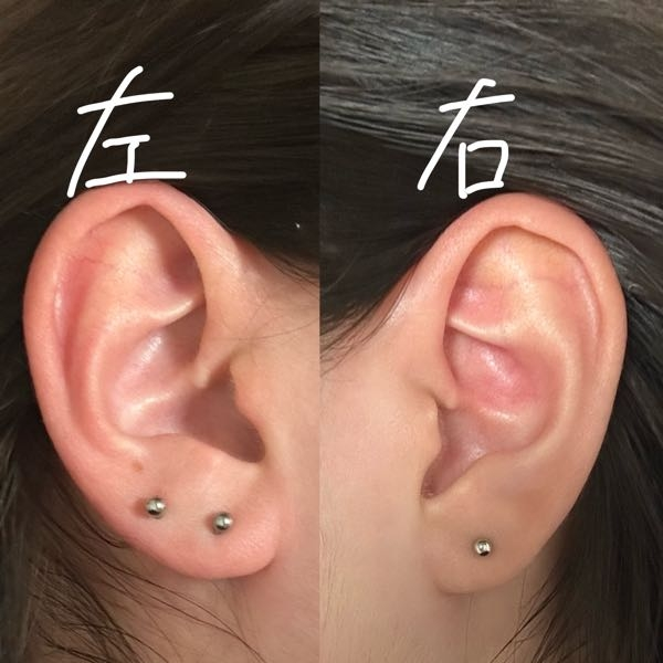 ピアスを開けている方もあけていない方も！カフス CASCADA BUTTON＆CUFFLINKS ボタンアンドカフリンクス：キャッチなし