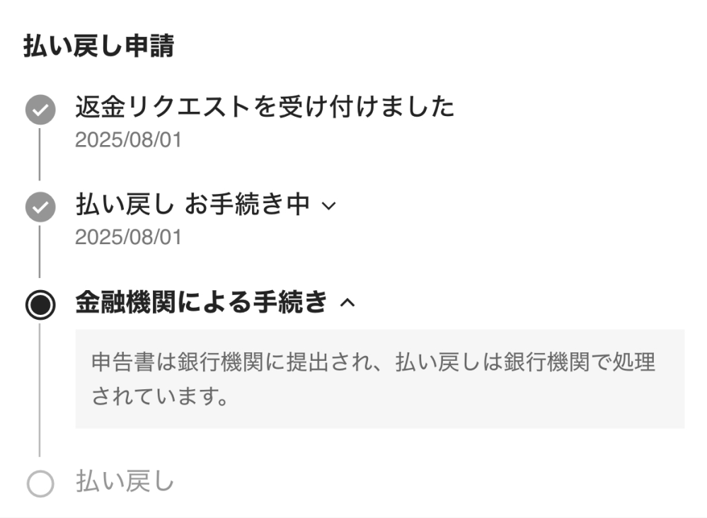 シーインにて商品をキャンセルしました。一つはカスタム商品 