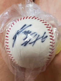 プロ野球選手 サイン 2点 Amazon | 背番号35直筆サインボール 選手不明 プロ野球選手