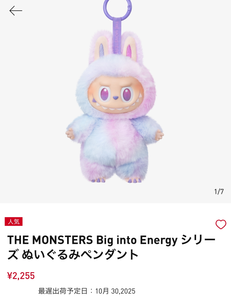 ラブブ　ぬいぐるみ ラブブについて昨日ポップマートオンラインストアでTHEMONSTERSB