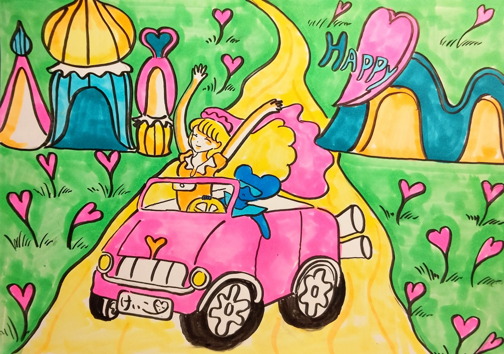 車描きました＼(^o^)／ 感想よろしくお願いします