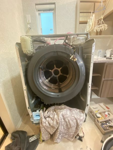 東芝のドラム式洗濯機（TW-127XP4L）を使用しております。昨夜、乾 