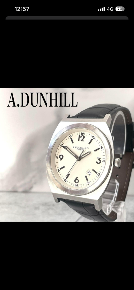 dunhillの腕時計について質問です。アルフレッドダンヒルの - Yahoo