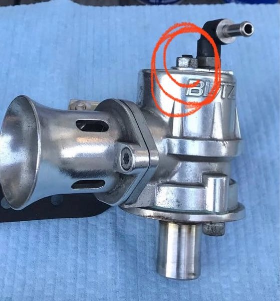 blitzの初代ブローオフバルブをJB23ジムニーに取』 スズキ ジムニー