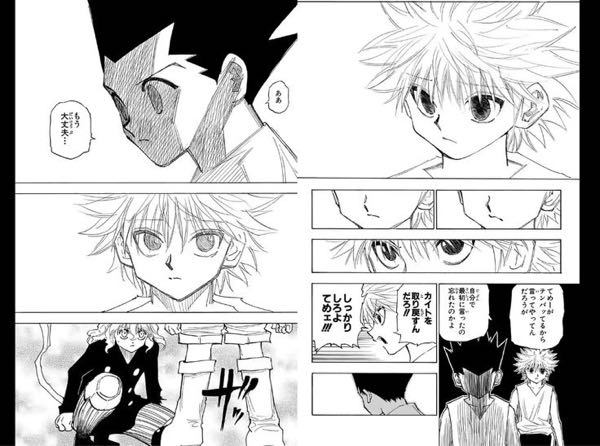 HUNTER×HUNTERのキメラアント編で、ピトーとゴン、キルア - Yahoo
