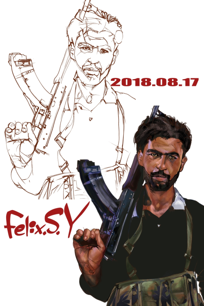 ☆おはようごじゃいマシユマロ！ ミリタリーカテのみなしゃん！ 朝起きぬけの５分のラクガキ絵でしゅ。何を描いたか、分かりましゅかあ？