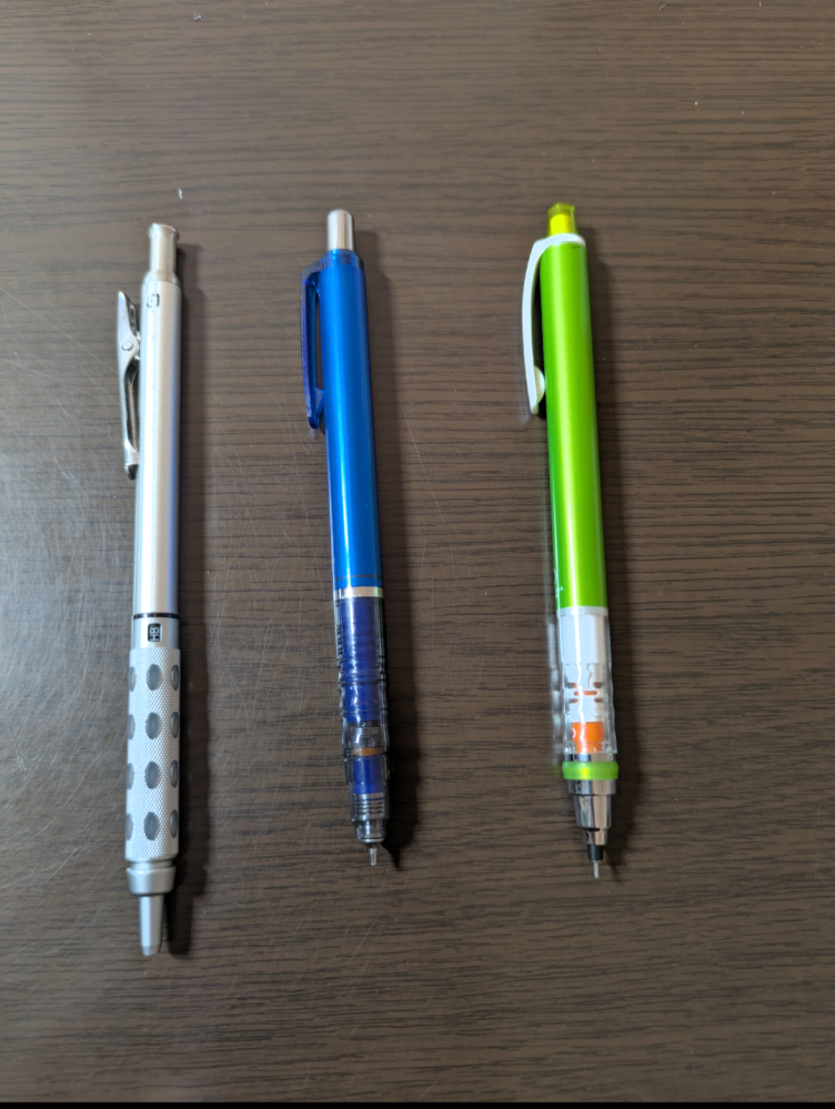 受験勉強するのになかなかシャーペンをきめられませんどれがいいと