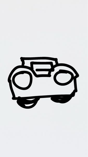 車の後ろ？テールランプ部分？がこんな感じでまるく盛り上がってる車ってありますか？四角いセダンだった気がします。今日見かけて気になりました。