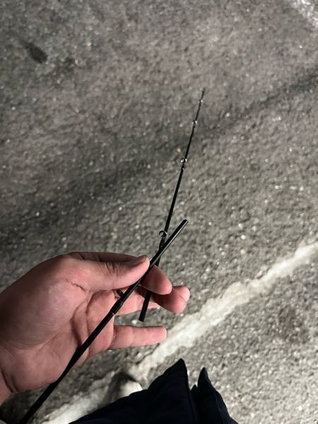 至急です。竿の穂先が折れてしまったのですが、なんとか直せないでしょ