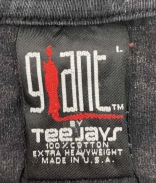 このgiantタグは偽物になりますか？tシャツボディは袖、裾と