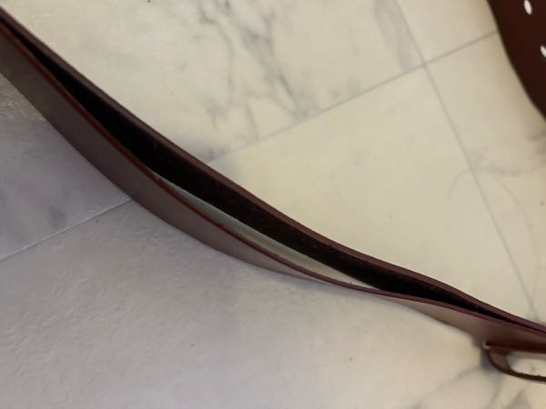 3ヶ月前位にDickiesのベルト買ったのですがこのように裂け... - Yahoo 
