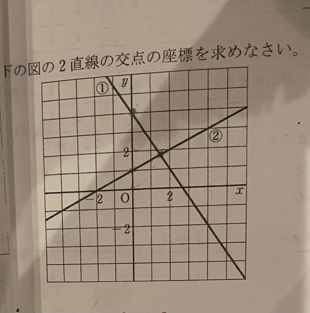 この答え、過程を教えて欲しいです。 - Yahoo!知恵袋