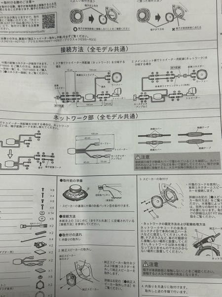 扇合わせ エブリィスピーカースズキのエブリィDA17Vにスピーカーを取り付けよう