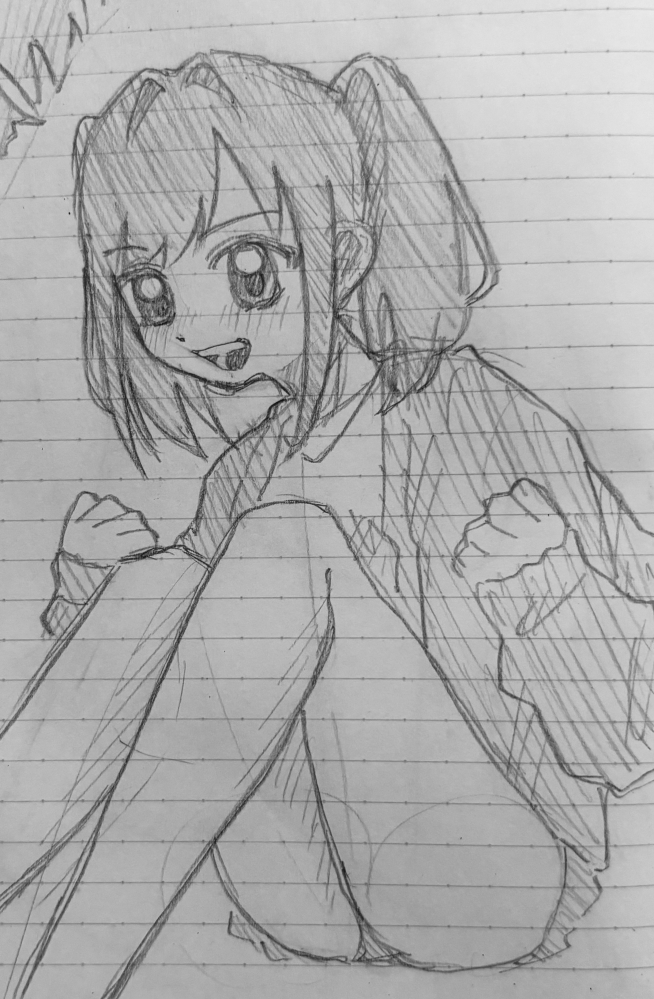 小学1年生の妹が描いた絵です。 - 友達にうまいと言われるそ
