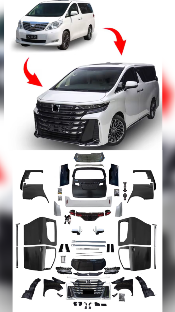 アルファードやヴェルファイア20系のボディキットの40...』 トヨタ 