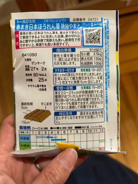 ほうれん草の芽を一昨日蒔きました。 - 今は不織布をベタ掛けしてます 
